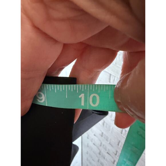 Talbots women’s trousers, black curvy cut minimalist career wear plus size - Picture 12 of 13